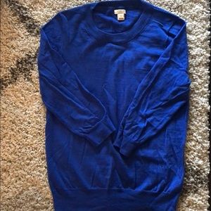 J Crew Blue Sweater